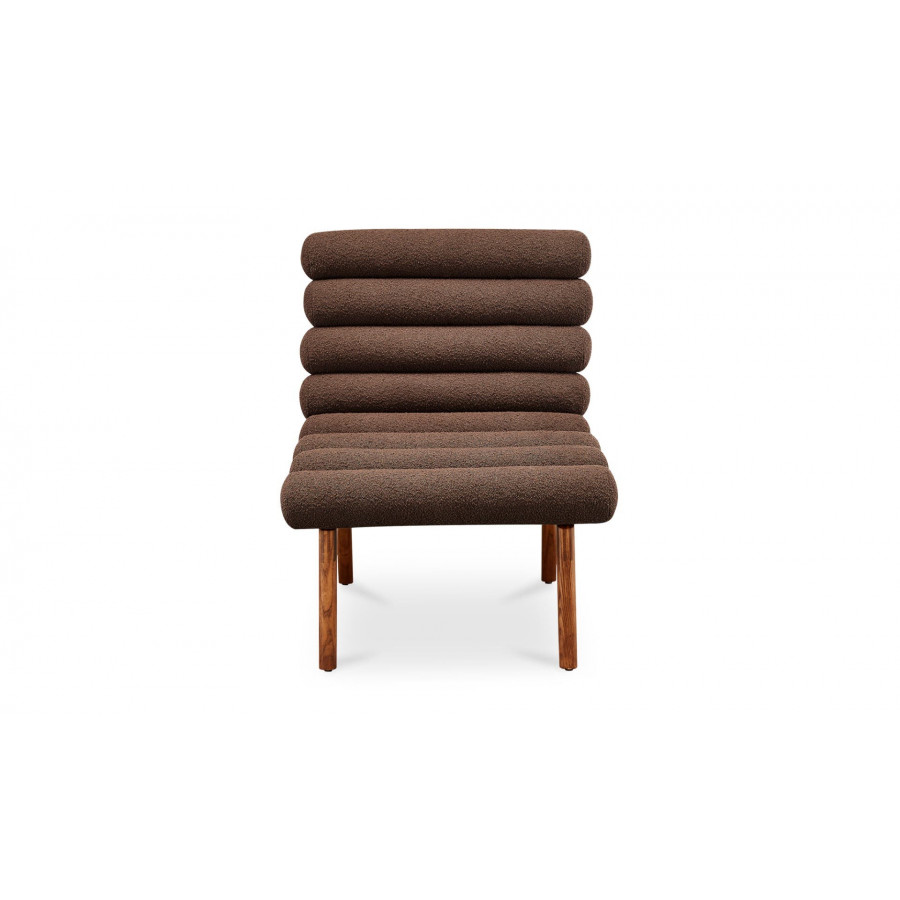 Moe's Arlo Contemporary Accent Chair - Deep Brown