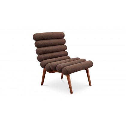 Moe's Arlo Contemporary Accent Chair - Deep Brown