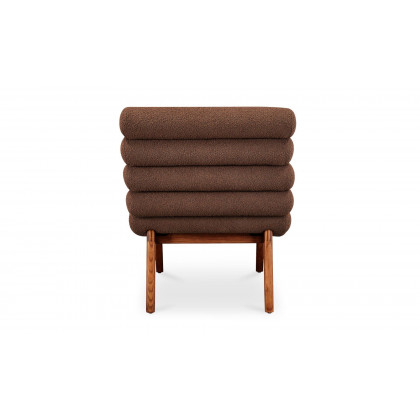 Moe's Arlo Contemporary Accent Chair - Deep Brown