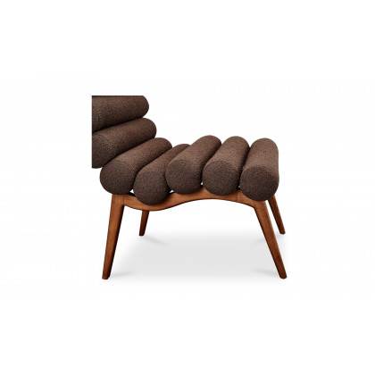 Moe's Arlo Contemporary Accent Chair - Deep Brown