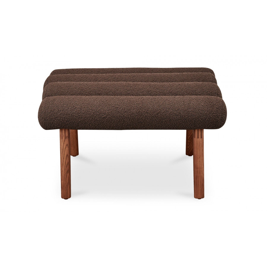 Moe's Arlo Contemporary Stool - Deep Brown