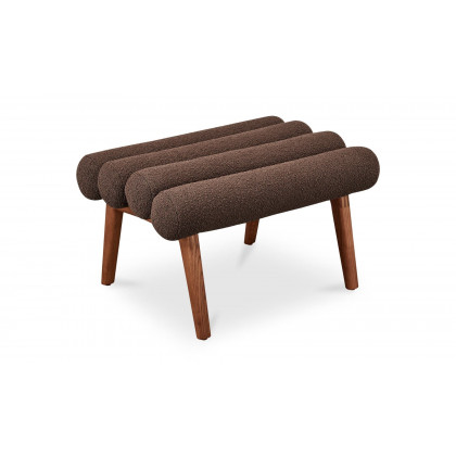 Moe's Arlo Contemporary Stool - Deep Brown