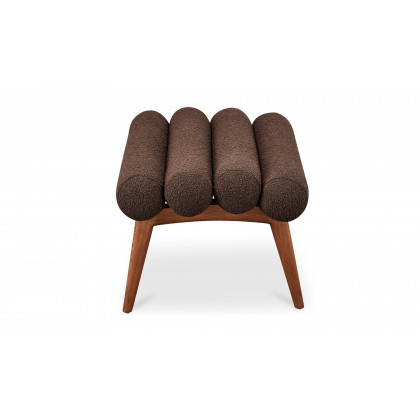Moe's Arlo Contemporary Stool - Deep Brown