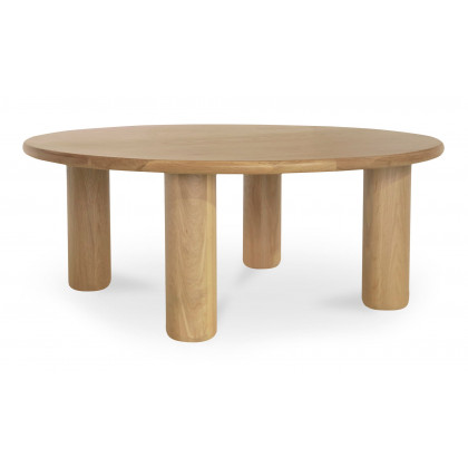 Moe's - Milo Contemporary Round Coffee Table in Oak