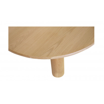 Moe's - Milo Contemporary Round Coffee Table in Oak