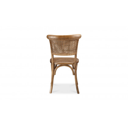 Moe's Churchill Rustic Dining Chair Set of 2 - Light Brown