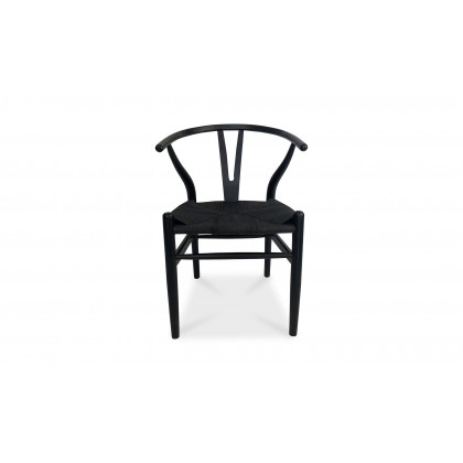 Moe's Ventana Scandinavian Dining Chair Set of 2 - Black