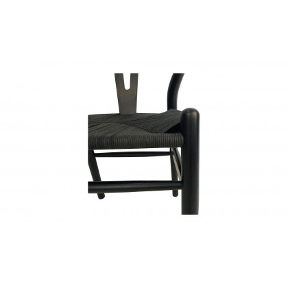 Moe's Ventana Scandinavian Dining Chair Set of 2 - Black