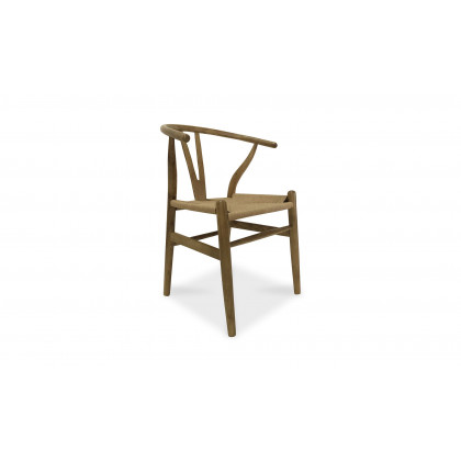 Moe's Ventana Scandinavian Dining Chair Set of 2 - Natural