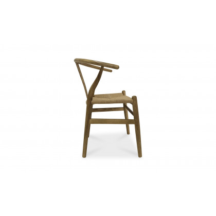 Moe's Ventana Scandinavian Dining Chair Set of 2 - Natural