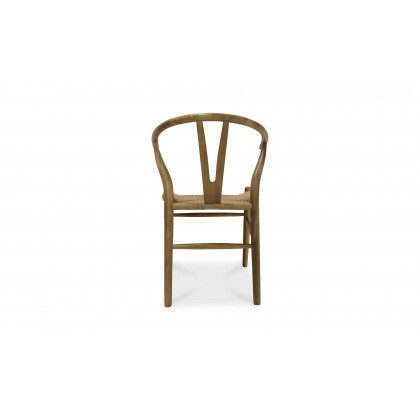 Moe's Ventana Scandinavian Dining Chair Set of 2 - Natural