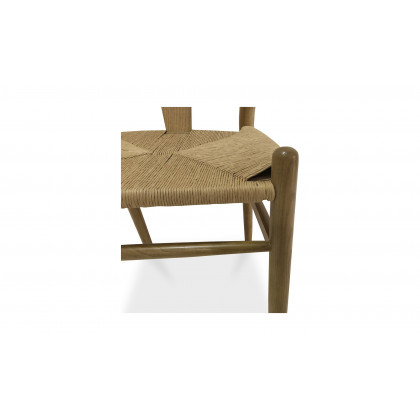 Moe's Ventana Scandinavian Dining Chair Set of 2 - Natural