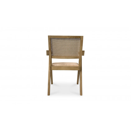 Moe's Takashi Mid-Century Modern Chair Set of 2 - Natural
