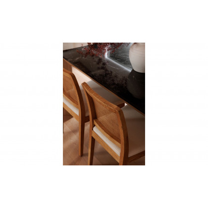 Moe's Orville Contemporary Dining Chair Set of 2 - Natural