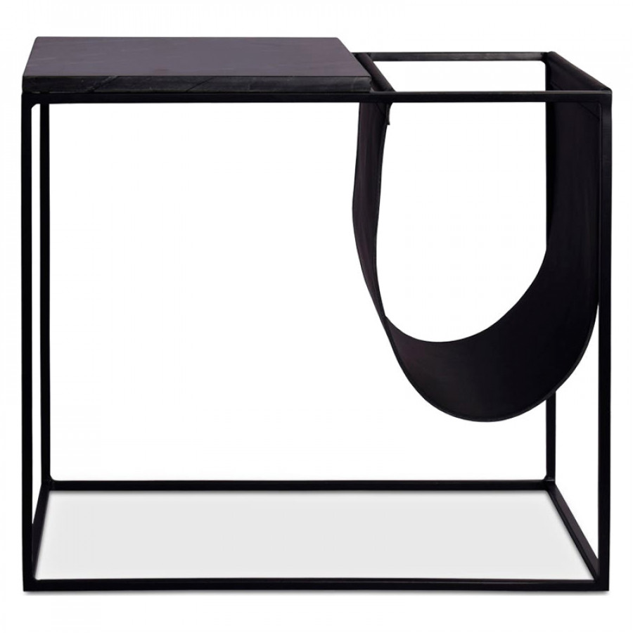 Moe's Cave Contemporary Magazine Rack - Black
