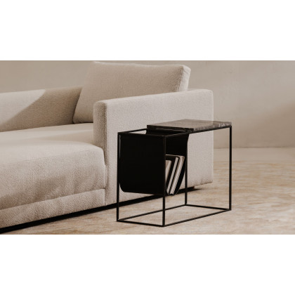 Moe's Cave Contemporary Magazine Rack - Black