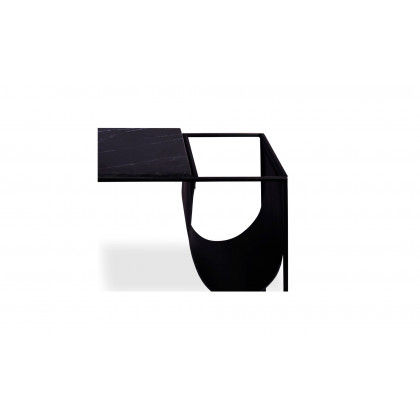 Moe's Cave Contemporary Magazine Rack - Black