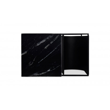 Moe's Cave Contemporary Magazine Rack - Black