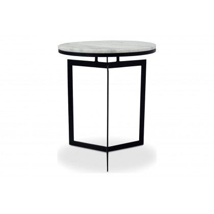 Moe's Taryn Accent Table - White, Small
