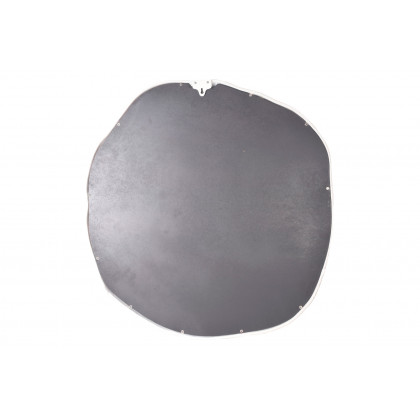 Moe's Foundry Round Mirror - White, Large