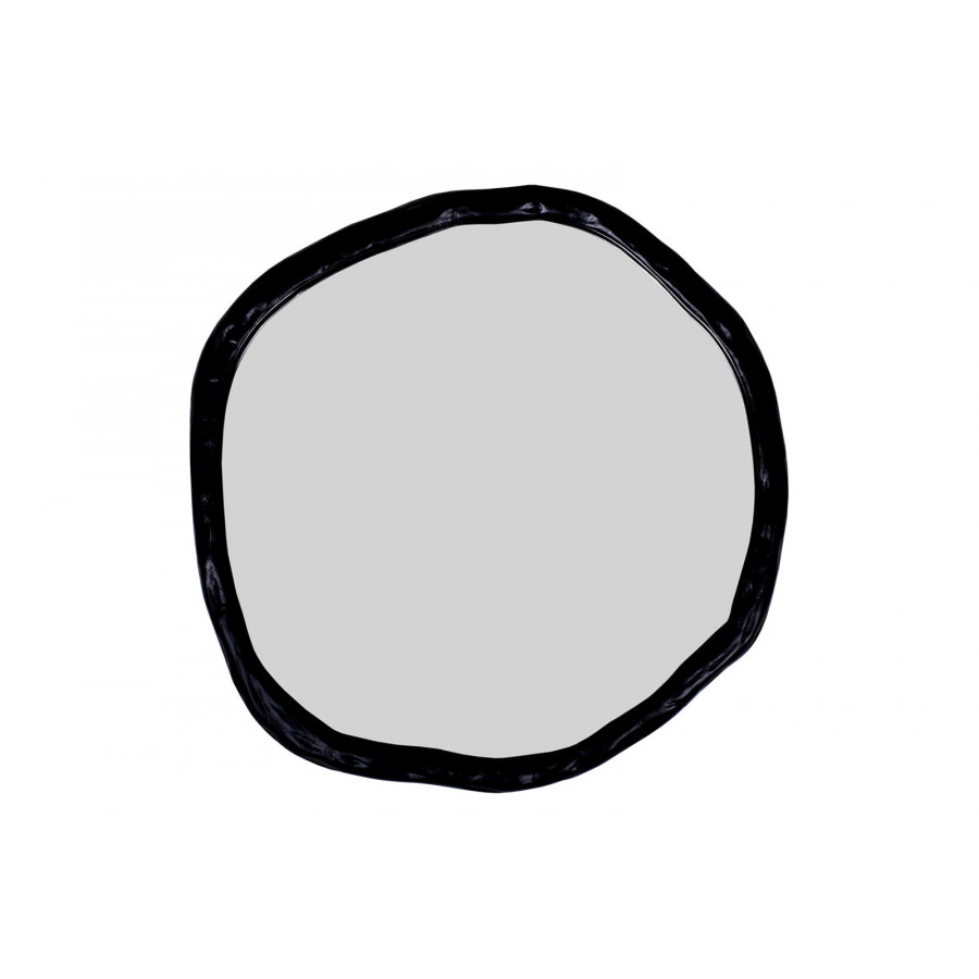 Moe's Foundry Round Mirror - Black, Small