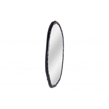 Moe's Foundry Oval Mirror - Black
