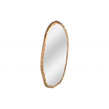 Moe's Foundry Oval Mirror - Gold