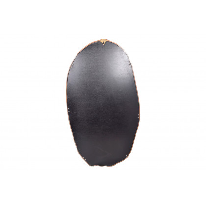 Moe's Foundry Oval Mirror - Gold