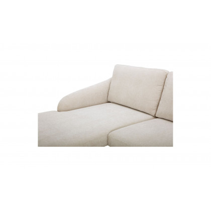 Moe's Quinn Modern Sectional - Oatmeal