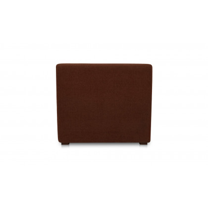 Moe's Amelia Contemporary Slipper Chair - Chestnut