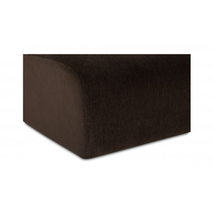 Moe's Amelia Contemporary Slipper Chair - Espresso