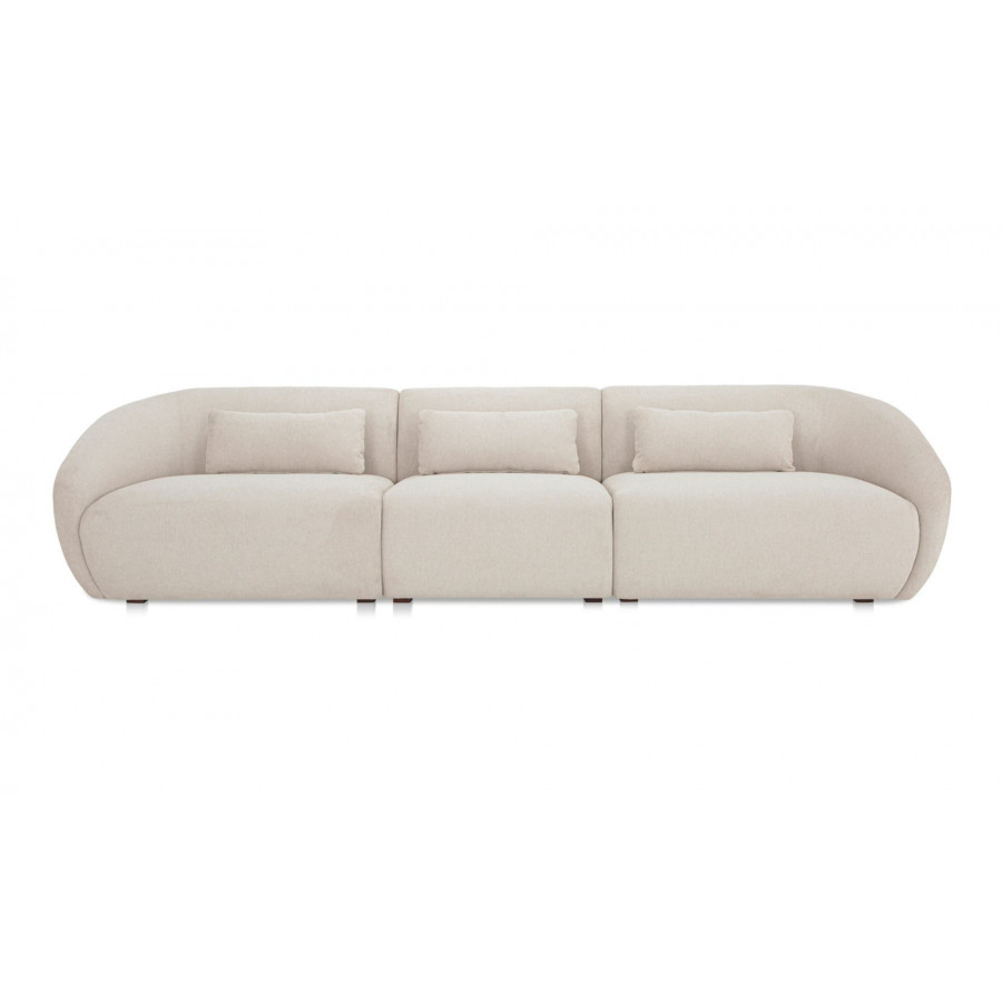 Moe's Amelia Contemporary Modular Sofa - Warm White