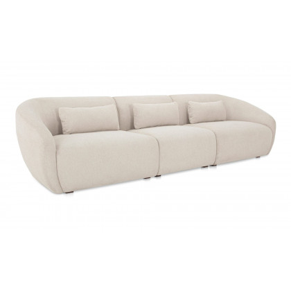 Moe's Amelia Contemporary Modular Sofa - Warm White