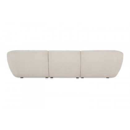 Moe's Amelia Contemporary Modular Sofa - Warm White