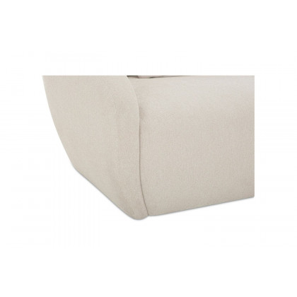 Moe's Amelia Contemporary Modular Sofa - Warm White