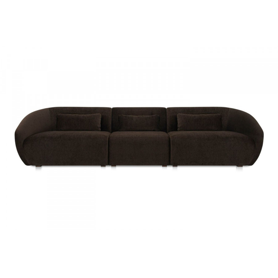 Moe's Amelia Contemporary Modular Sofa - Espresso