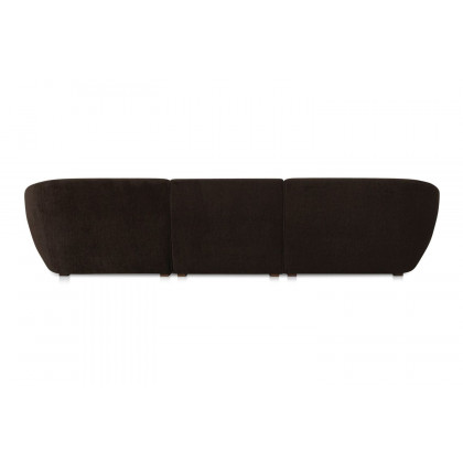 Moe's Amelia Contemporary Modular Sofa - Espresso