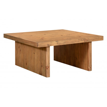 Moe's Monterey Square Coffee Table - Rustic Blonde
