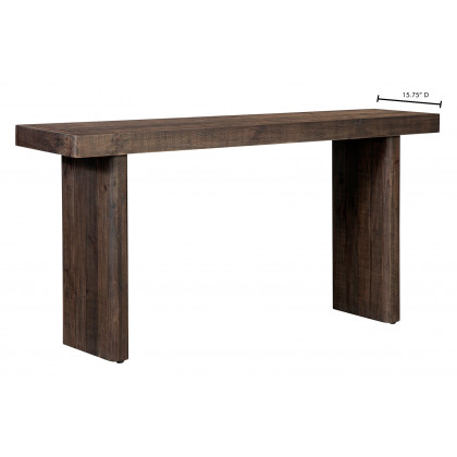 Moe's Monterey Console Table - Aged Brown