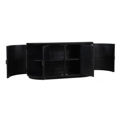 Moe's Nicola Rustic Sideboard - Black