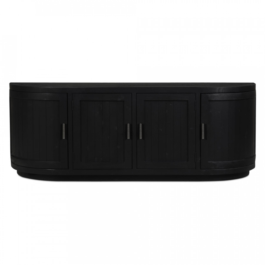 Moe's Nicola Rustic Media Cabinet - Black