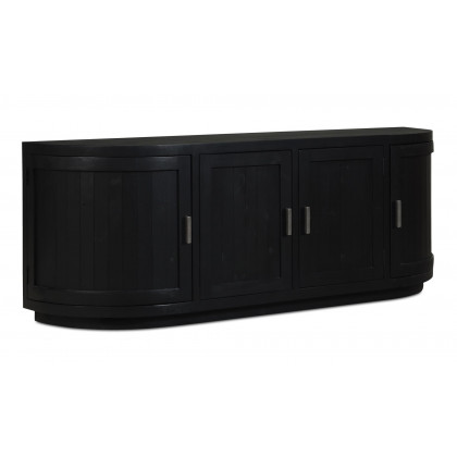 Moe's Nicola Rustic Media Cabinet - Black