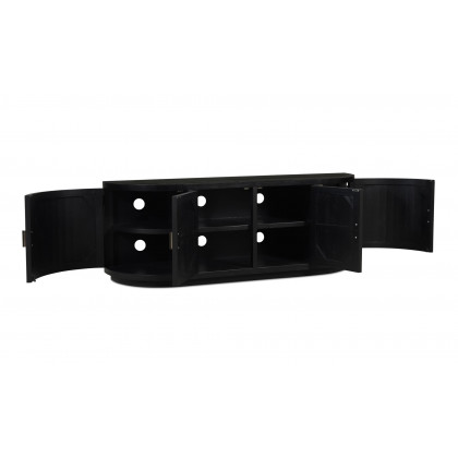 Moe's Nicola Rustic Media Cabinet - Black