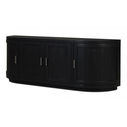 Moe's Nicola Rustic Media Cabinet - Black
