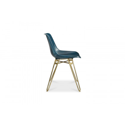 Moe's Omni Contemporary Dining Chair Set of 2 - Blue