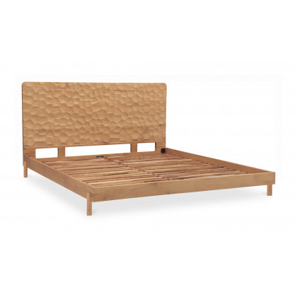 Moe's Misaki Contemporary Queen Size Bed - Natural