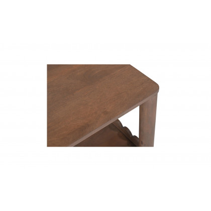 Moe's - Wiley Contemporary Side Table in Vintage Brown