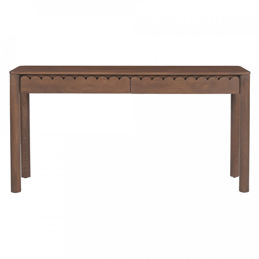 Moe's - Wiley Contemporary Console Table in Vintage Brown
