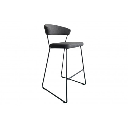 Moe's Adria Bar Stool - Dark Gray