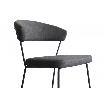 Moe's Adria Bar Stool - Dark Gray